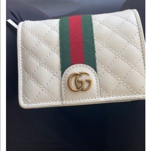 Gucci white wallet